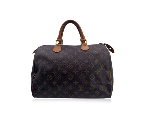 LOUIS VUITTON Borsa a Mano Vintage in Tela Col. Marrone Speedy M