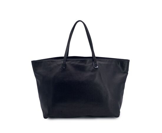 FENDI Borsa Shopper in Pelle Col. Nero Roll Bag M