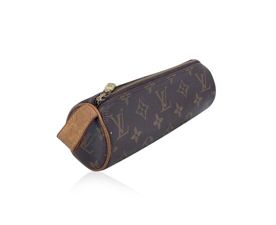 LOUIS VUITTON Pochette Vintage in Tela Col. Marrone Papillon S