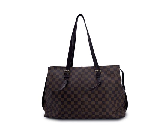 LOUIS VUITTON Borsa Shopper in Tela Col. Marrone Chelsea M