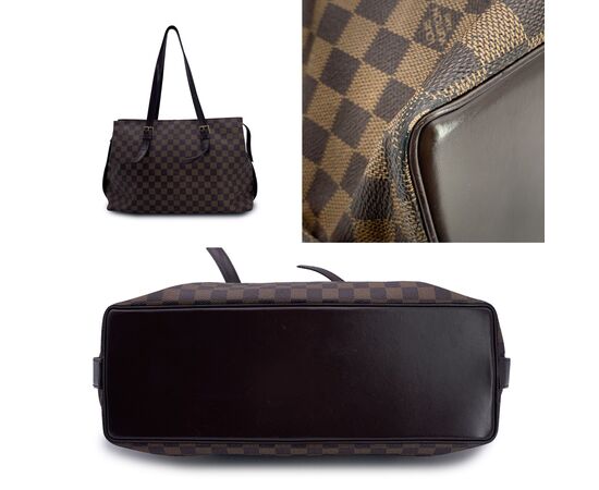 LOUIS VUITTON Borsa Shopper in Tela Col. Marrone Chelsea M