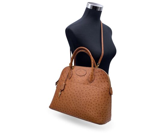 HERMES Borsa a Mano Vintage in Pelle Col. Bolide M