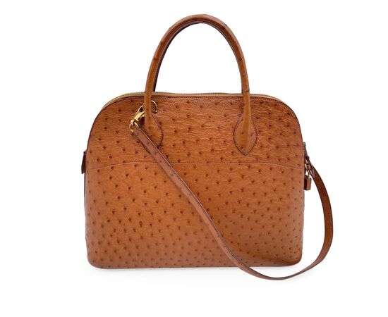 HERMES Borsa a Mano Vintage in Pelle Col. Bolide M