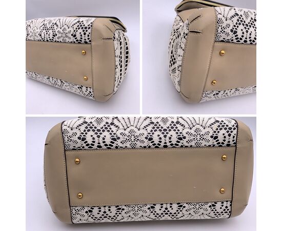 DOLCE & GABBANA Borsa a Mano in Pelle Col. Beige Sicily L