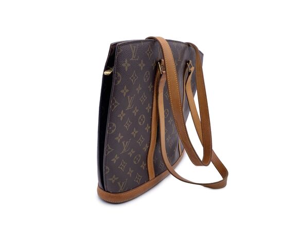 LOUIS VUITTON Borsa Shopper Vintage in Tela Col. Marrone Babylone M