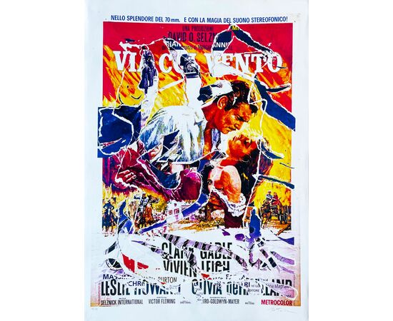 Via col vento - Mimmo Rotella (1918-2006)