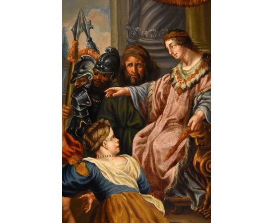 Il Giudizio di Re Salomone, Cerchia di Peter Paul Rubens (Siegen 1577 - Anversa 1640)