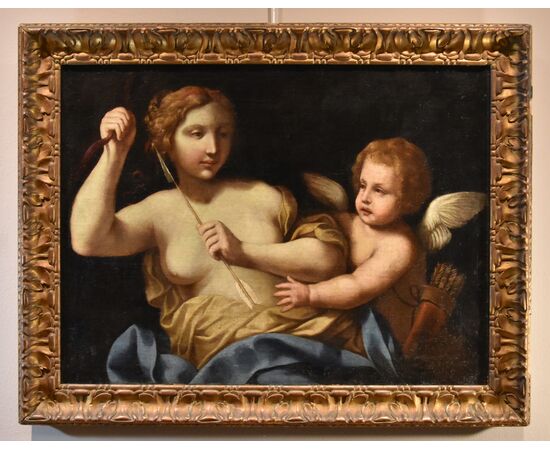 Venere che disarma Amore, Benedetto Gennari (Cento, 1633 - Bologna, 1715)