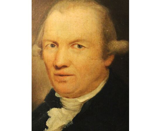 Ritratto di gentiluomo, ambito inglese XVIII sec. 