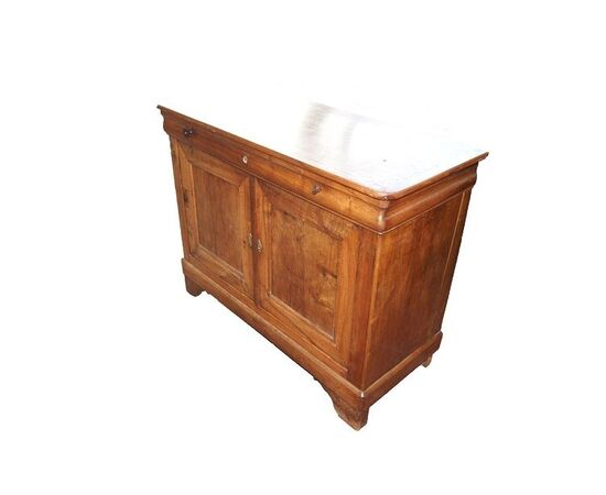 Grande credenza francese stile Luigi Filippo del 1800 in noce