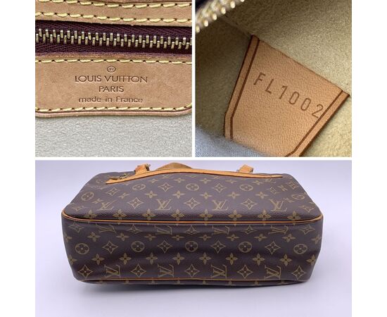 LOUIS VUITTON Borsa a Tracolla Vintage in Tela Col. Marrone Cite M