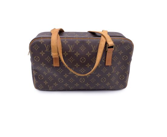 LOUIS VUITTON Borsa a Tracolla Vintage in Tela Col. Marrone Cite M