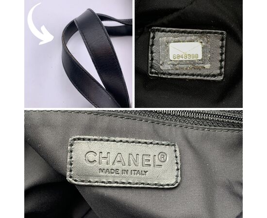 CHANEL Borsa Shopper in Tela Col. Nero Neo Soft Shopping M