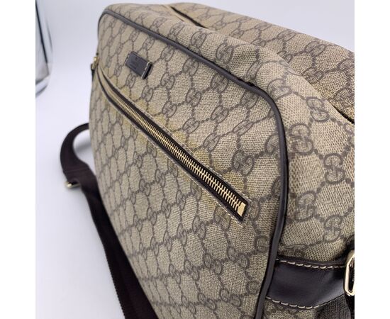 GUCCI Borsa a Tracolla in Tela Col. Beige Ophidia GG Supreme L