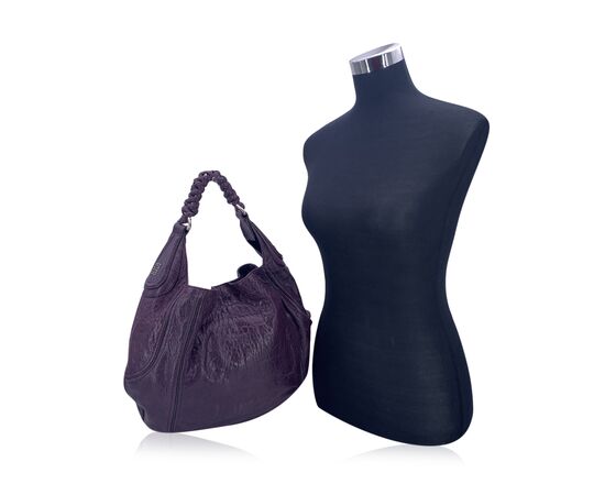 GIVENCHY Borsa Hobo in Pelle Col. Viola Eclipse M