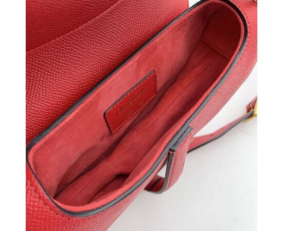 DIOR Borsa a Tracolla in Pelle Col. Rosso Saddle S