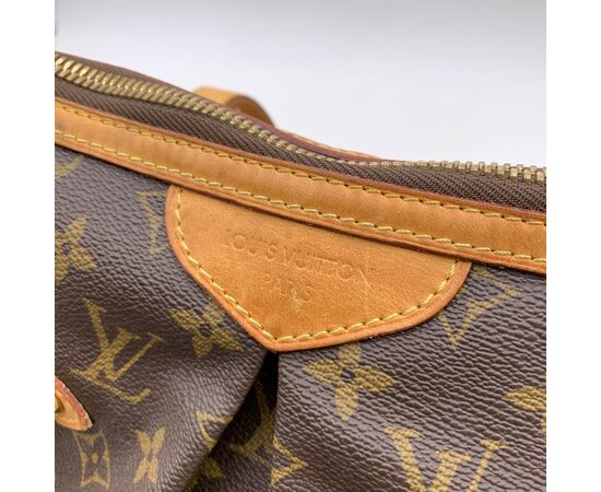 LOUIS VUITTON Borsa Shopper in Tela Col. Marrone Palermo M