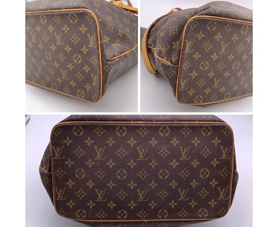 LOUIS VUITTON Borsa Shopper in Tela Col. Marrone Palermo M