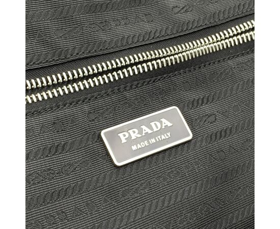 PRADA Borsa da Viaggio in Tela Col. Nero Re-Nylon L