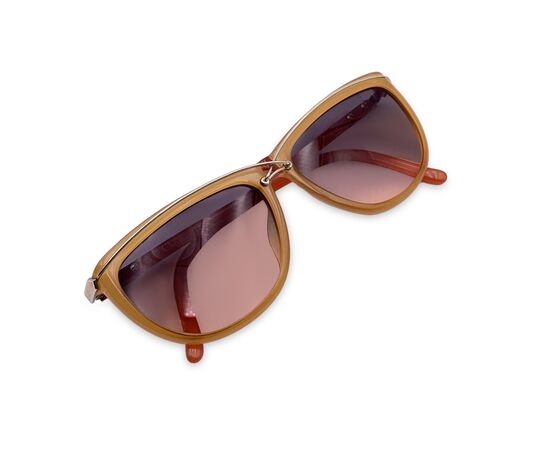 CHRISTIAN DIOR Occhiali da Sole Vintage in Acetato Col. Arancione 2372