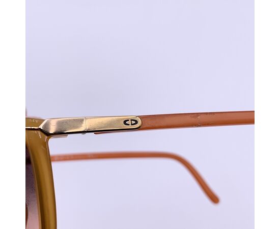 CHRISTIAN DIOR Occhiali da Sole Vintage in Acetato Col. Arancione 2372