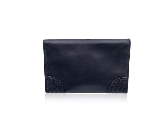 BOTTEGA VENETA Pochette in Pelle Col. Nero Pouch S