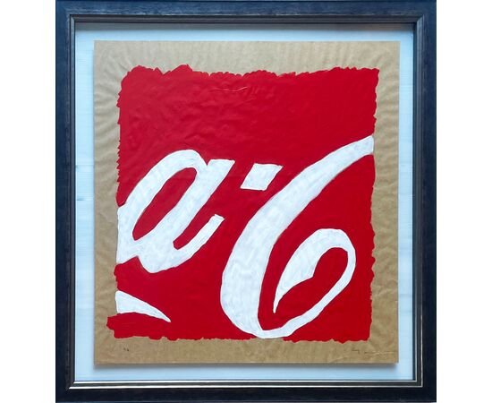 Coca-Cola (a-C) - Mario Schifano (1934-1998)