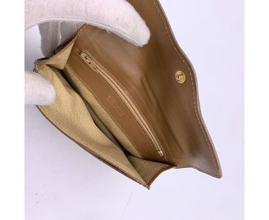 GUCCI Portafoglio Vintage in Tela Col. Beige Ophidia S