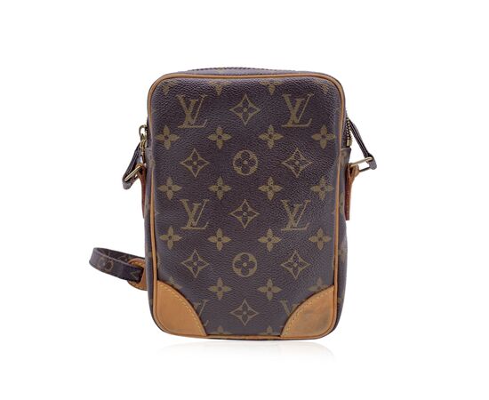 LOUIS VUITTON Borsa a Tracolla Vintage in Tela Col. Marrone Danube S