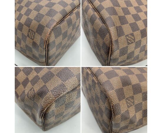 LOUIS VUITTON Borsa Shopper in Tela Col. Marrone Neverfull M