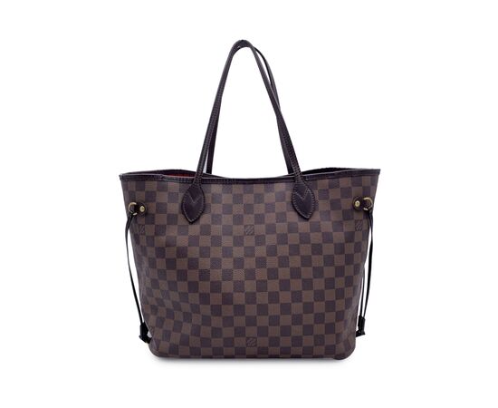 LOUIS VUITTON Borsa Shopper in Tela Col. Marrone Neverfull M