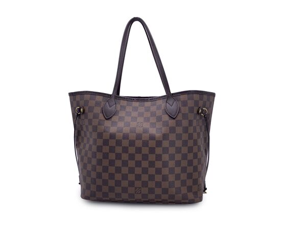 LOUIS VUITTON Borsa Shopper in Tela Col. Marrone Neverfull M