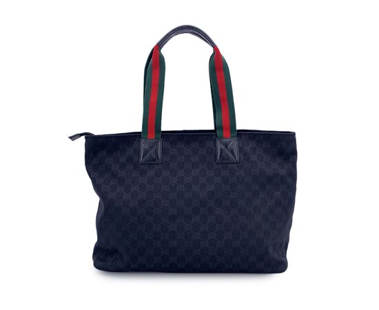 GUCCI Borsa Shopper in Tela Col. Nero Ophidia M