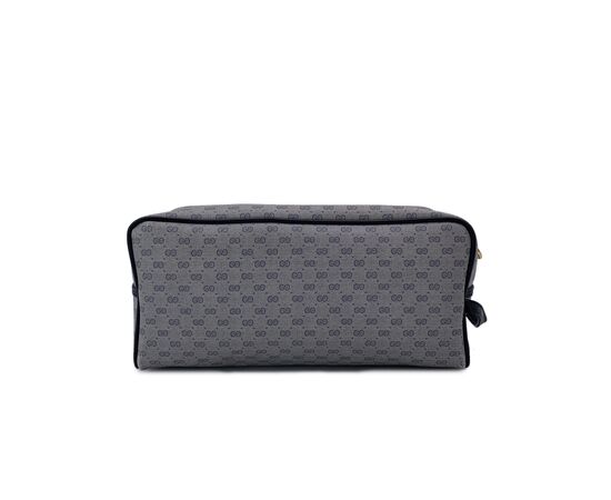 GUCCI Pochette Vintage in Tela Col. Grigio Ophidia S