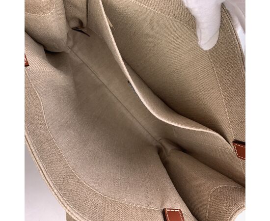 CHLOE Borsa Shopper in Tela Col. Beige Woody M