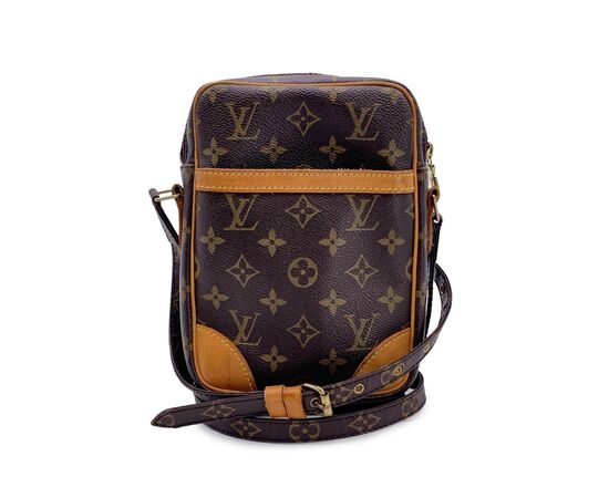 LOUIS VUITTON Borsa a Tracolla Vintage in Tela Col. Marrone Danube S