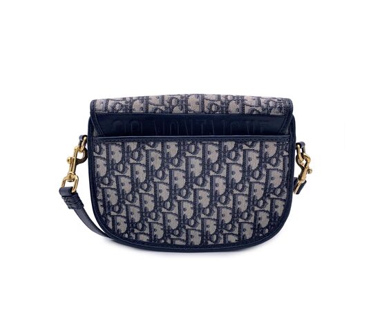 DIOR Borsa a Tracolla in Tela Col. Blu Bobby S