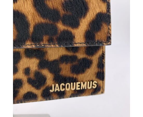 JACQUEMUS Borsa a Tracolla in Pelle Col. Marrone Le Bambino S