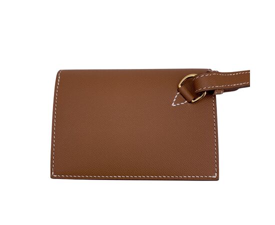 HERMES Portafoglio in Pelle Col. Beige Kelly Pocket S