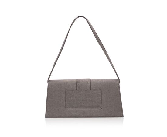 JACQUEMUS Borsa a Tracolla in Lino Col. Beige Le Bambino S