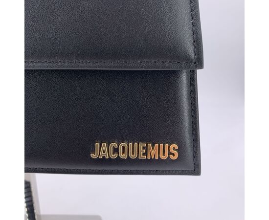 JACQUEMUS Borsa a Tracolla in Pelle Col. Nero Le Bambino S