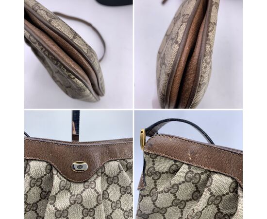 GUCCI Borsa a Tracolla Vintage in Tela Col. Beige Ophidia M