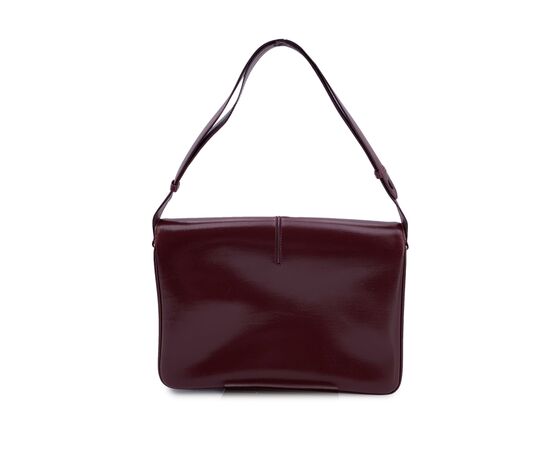 GUCCI Borsa a Tracolla Vintage in Pelle Col. Bordeaux Horsebit M