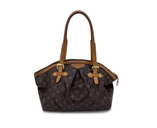 LOUIS VUITTON Borsa Shopper in Tela Col. Marrone Tivoli M