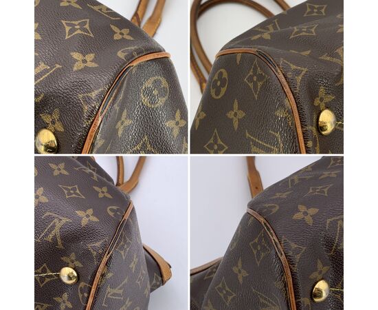 LOUIS VUITTON Borsa Shopper in Tela Col. Marrone Tivoli M