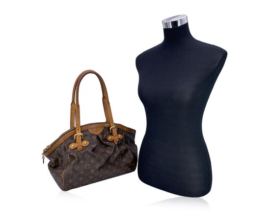 LOUIS VUITTON Borsa Shopper in Tela Col. Marrone Tivoli M