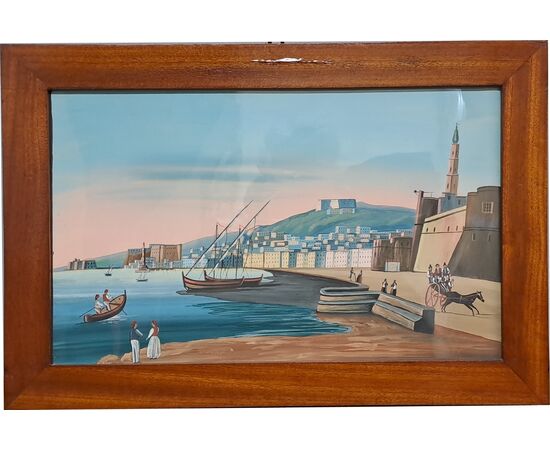 QUATTRO GOUACHES - NAPOLI - XX SEC.