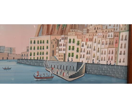 QUATTRO GOUACHES - NAPOLI - XX SEC.