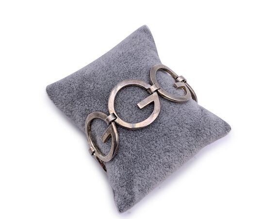 GUCCI Bracciale Vintage in Argento Col. Argento