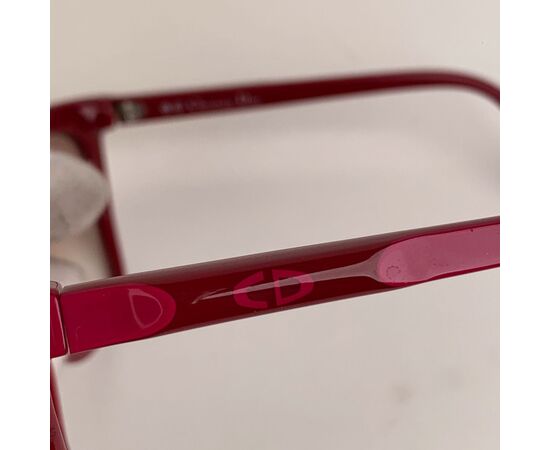 CHRISTIAN DIOR Occhiali da Sole Vintage in Acetato Col. Bordeaux 2324